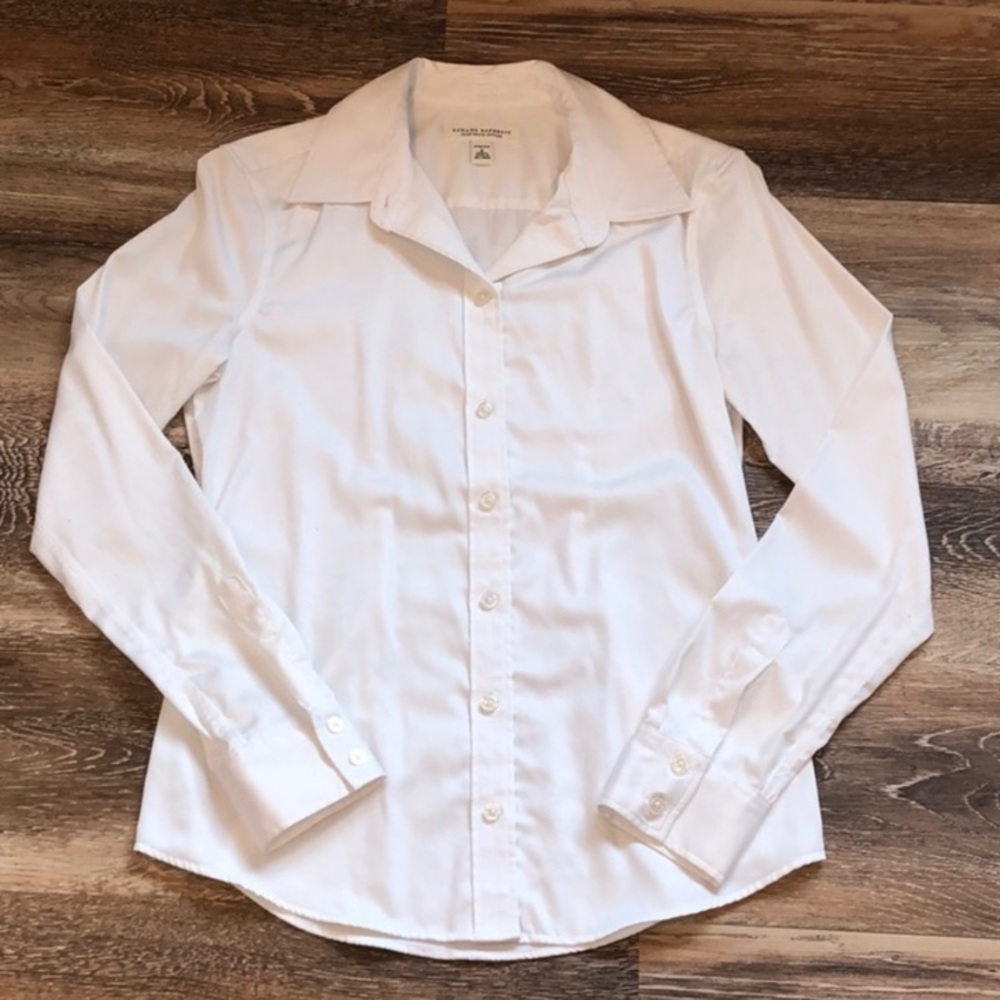 White Blouse Banana Republic